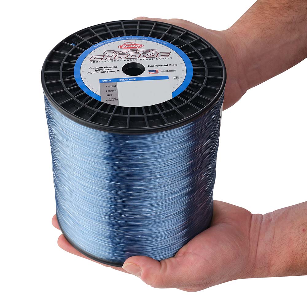 Berkley ProSpec Chrome Ocean Blue Monofilament 25 lb 3000 yds PSC3B25OBL 1545738
