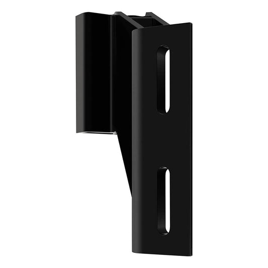 Minn Kota Raptor Jack Plate Adapter Bracket for port side, 5-inch setback, 4-inch rise, black, used for anchoring accessories
