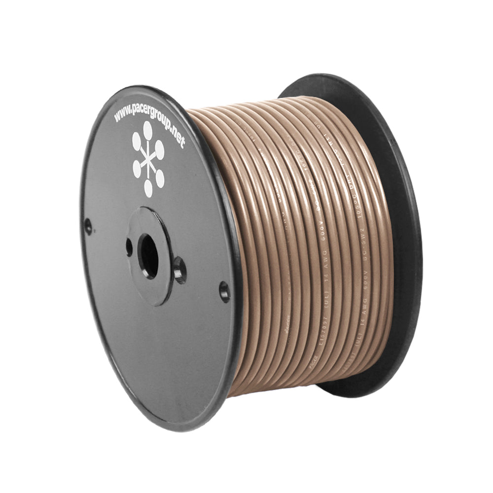 Pacer Tan 14 AWG Primary Wire 100 WUL14TN100