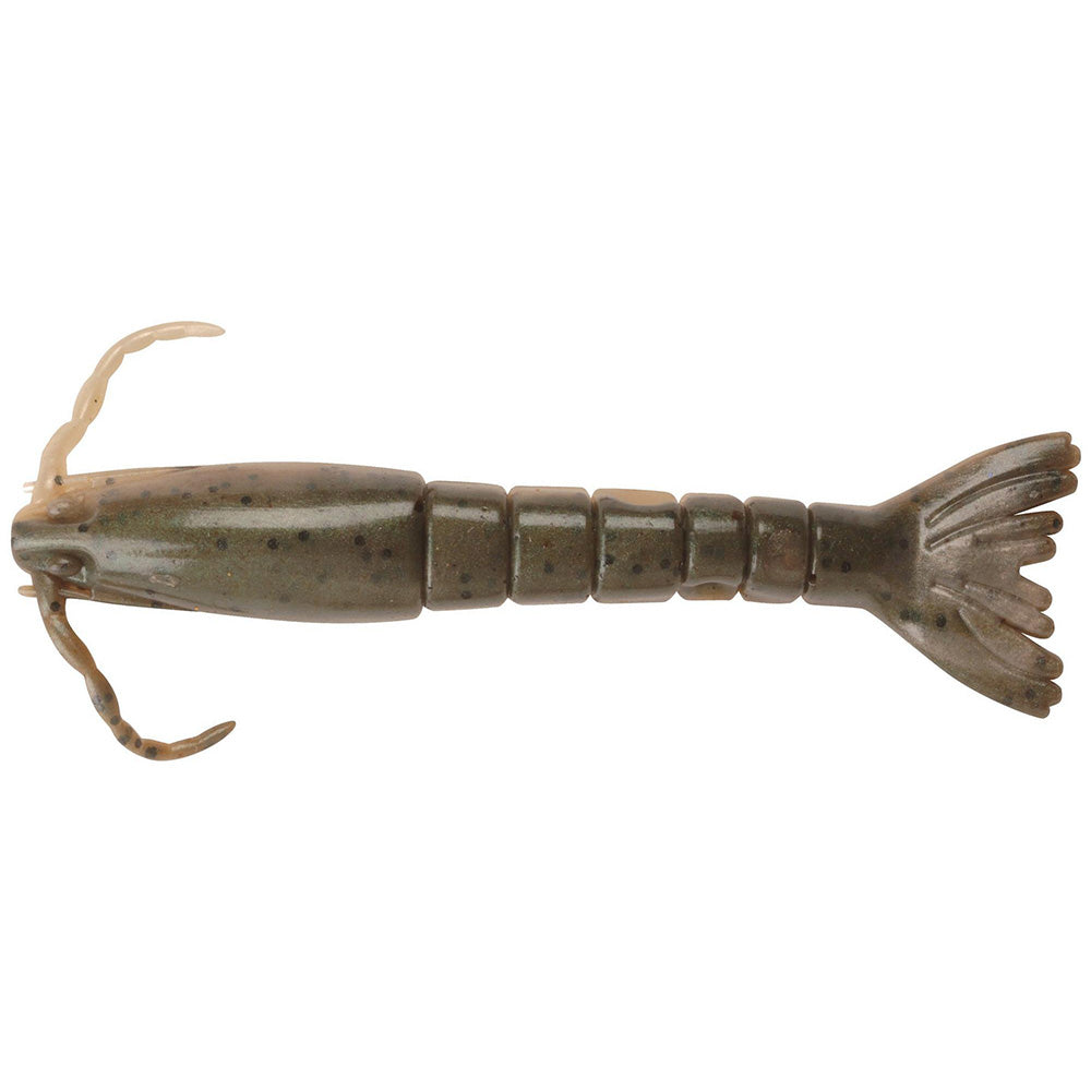 Berkley Gulp Alive Saltwater Shrimp 4 Natural Shrimp Half Pint Container 1296197
