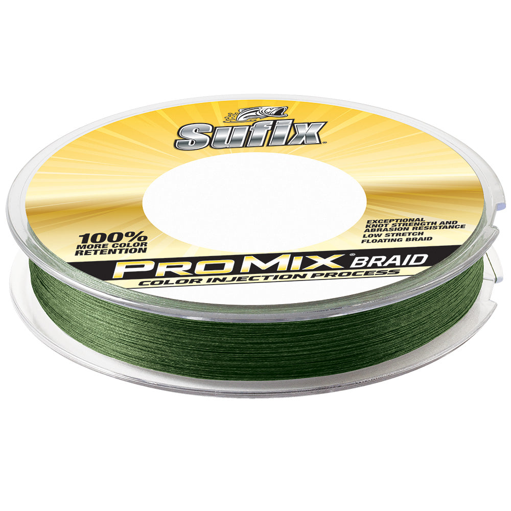 Sufix ProMix Braid 20lb LowVis Green 300 yds 630120G