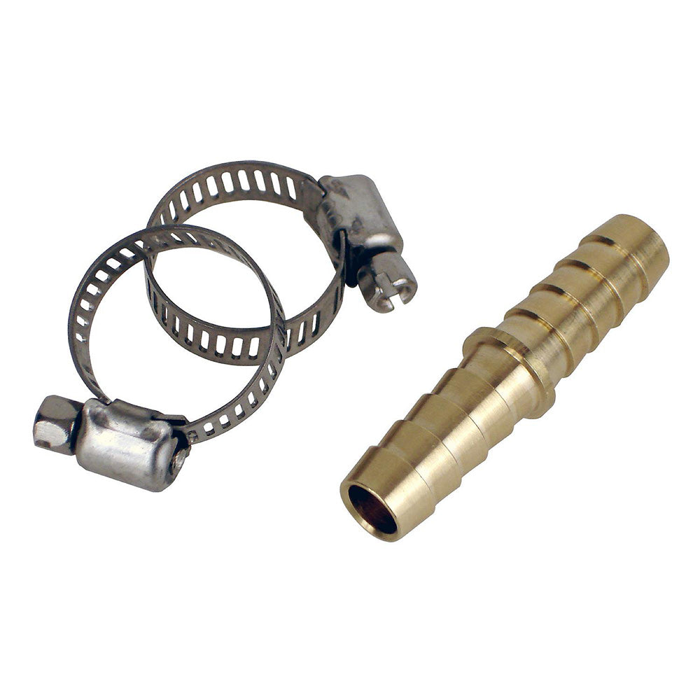Attwood 38 Hose Mender InLine Fuel Splice Kit wSS Clamps 118226