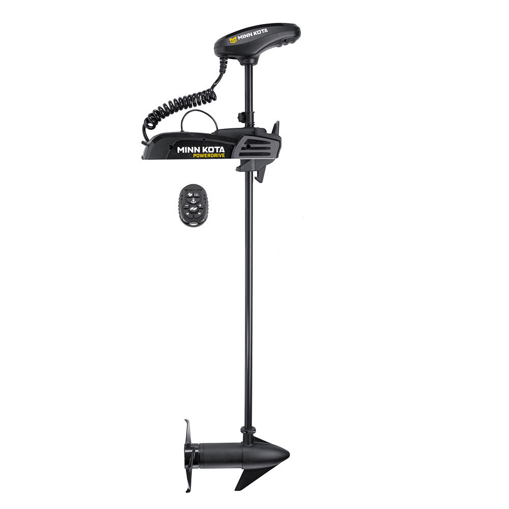 Minn Kota PowerDrive 55 Trolling Motor wMicro Remote Dual Spectrum CHIRP 12V 55LB 54 1358452