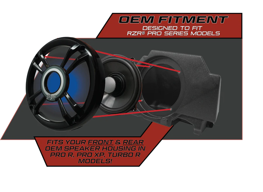 UTV Stereo - Pro-Series 6.5" Speakers (Pair)