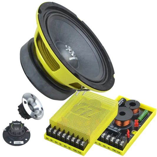 Ground Zero Competition Series 6.5″ 2-way component speaker system with SQL tweeter