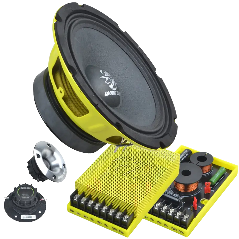 Ground Zero Competition Pro Series 8" 2-Way Component Speaker System