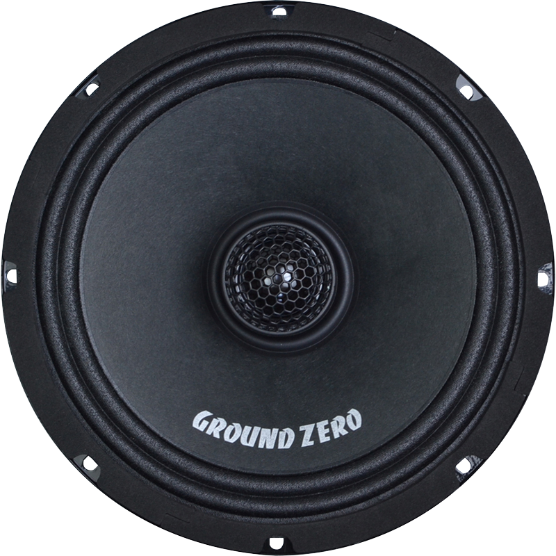 Ground Zero Competition Pro Series 8″ 2-way coaxial speaker system with neodymium motor