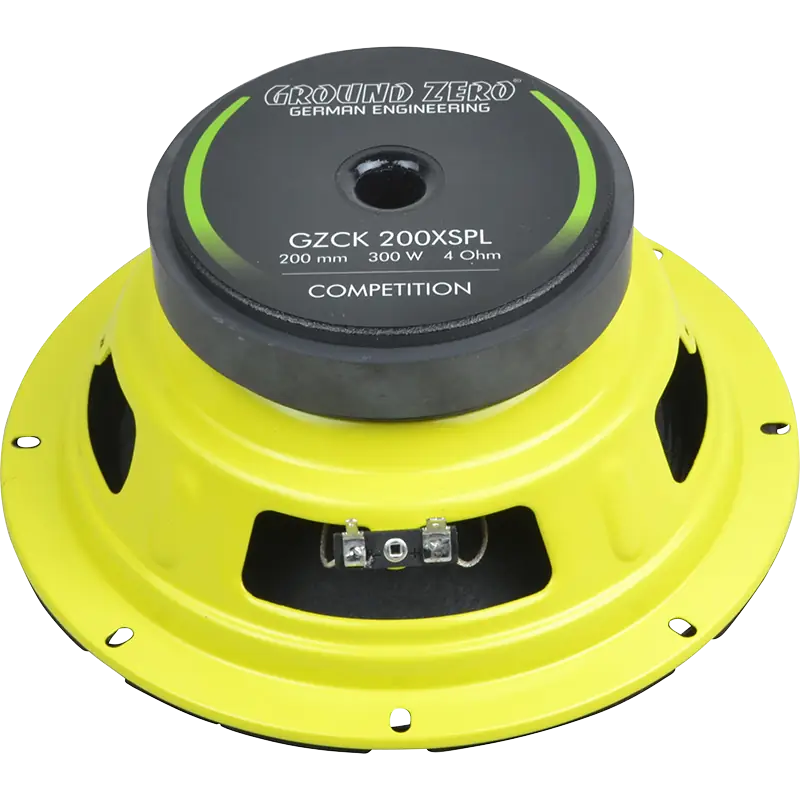 Ground Zero Competition Pro Series 8" 2-Way Component Speaker System