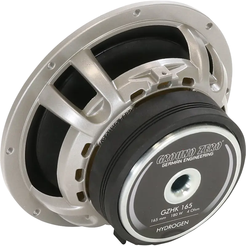 Ground Zero Hydrogen Series 6.5″ 2-way Component Speaker System