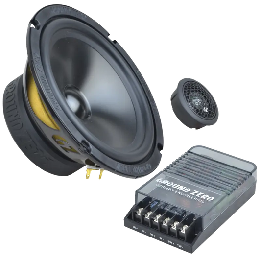 Ground Zero Radioactive 6.5″ 2-way SQ component speaker system