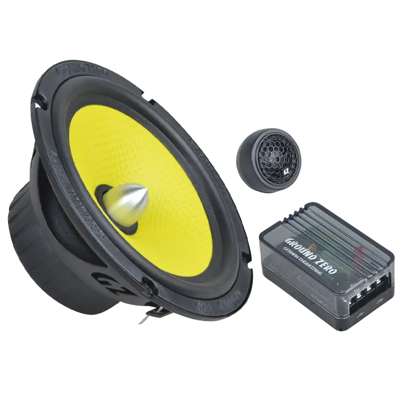 Ground Zero Titanium Series 6.5″ 2-way SQ component speaker system