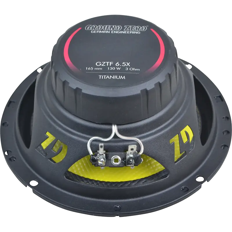 Ground Zero Titanium Series 6.5″ 2-way Coaxial Speaker System