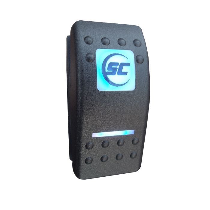 Shadow-Caster - Rocker On-Off-Momentary Lighted Switch