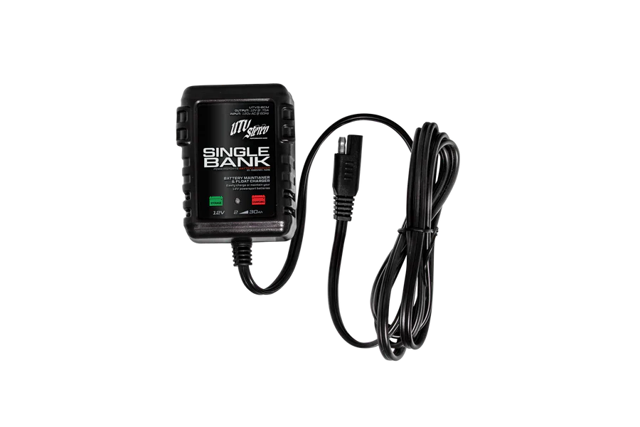 UTV Stereo 12V Automatic Battery Charger/Maintainer