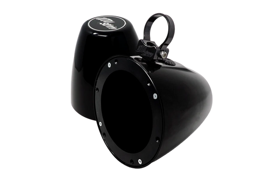 UTV Stereo - 8" Cage Mount Pods Unloaded (Pair)