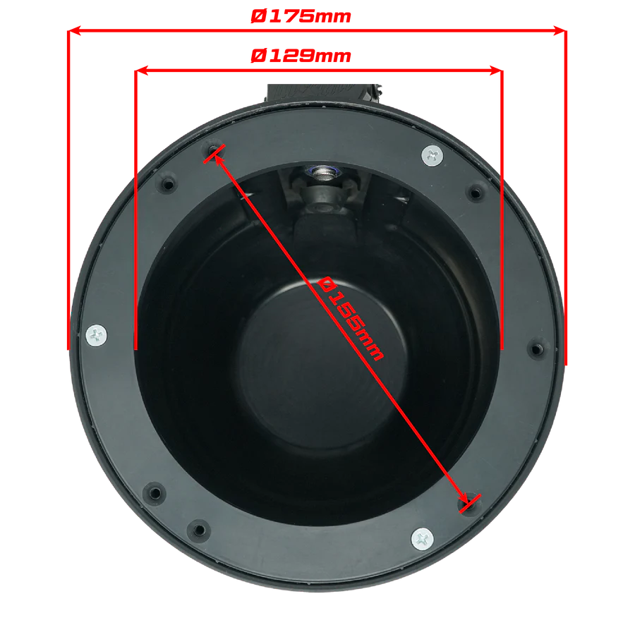 UTV Stereo - 6.5" Cage Mount Pods Unloaded (Pair)