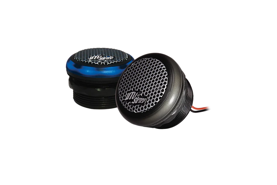 UTV Stereo - Pro-Series 1" Tweeter w/Built in RGB LED (Pair)