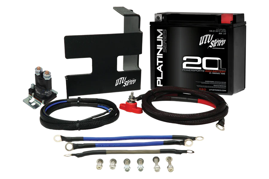 UTV Stereo Can-Am® X3 2nd Battery Kit