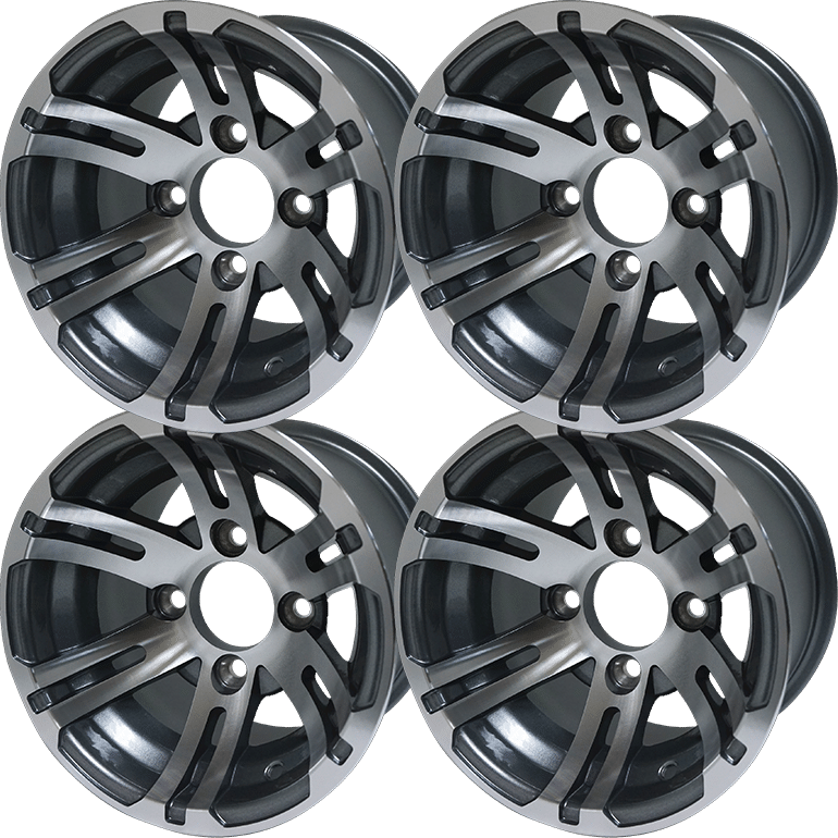 SGC 10″ Bulldog Wheel – Aluminum Alloy (SET of 4)