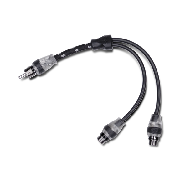 Rockford Fosgate Premium Y-Adapter 1 Male To 2 Female