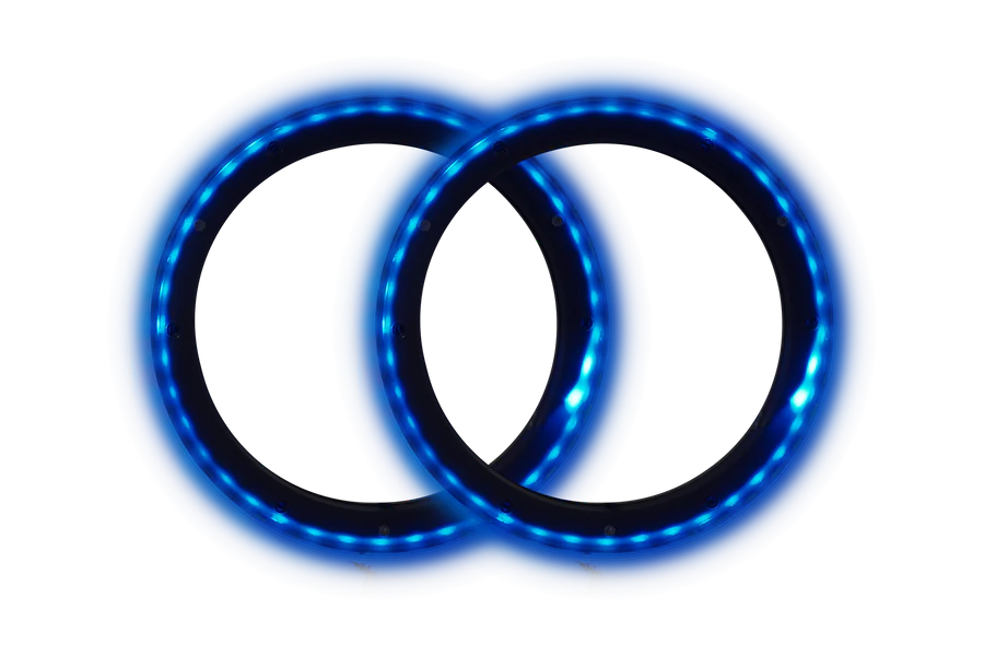 UTV Stereo - 8" RGB LED Speaker Rings (Pair)