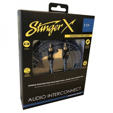 Stinger X1 Series 2 Channel Interconnect RCA