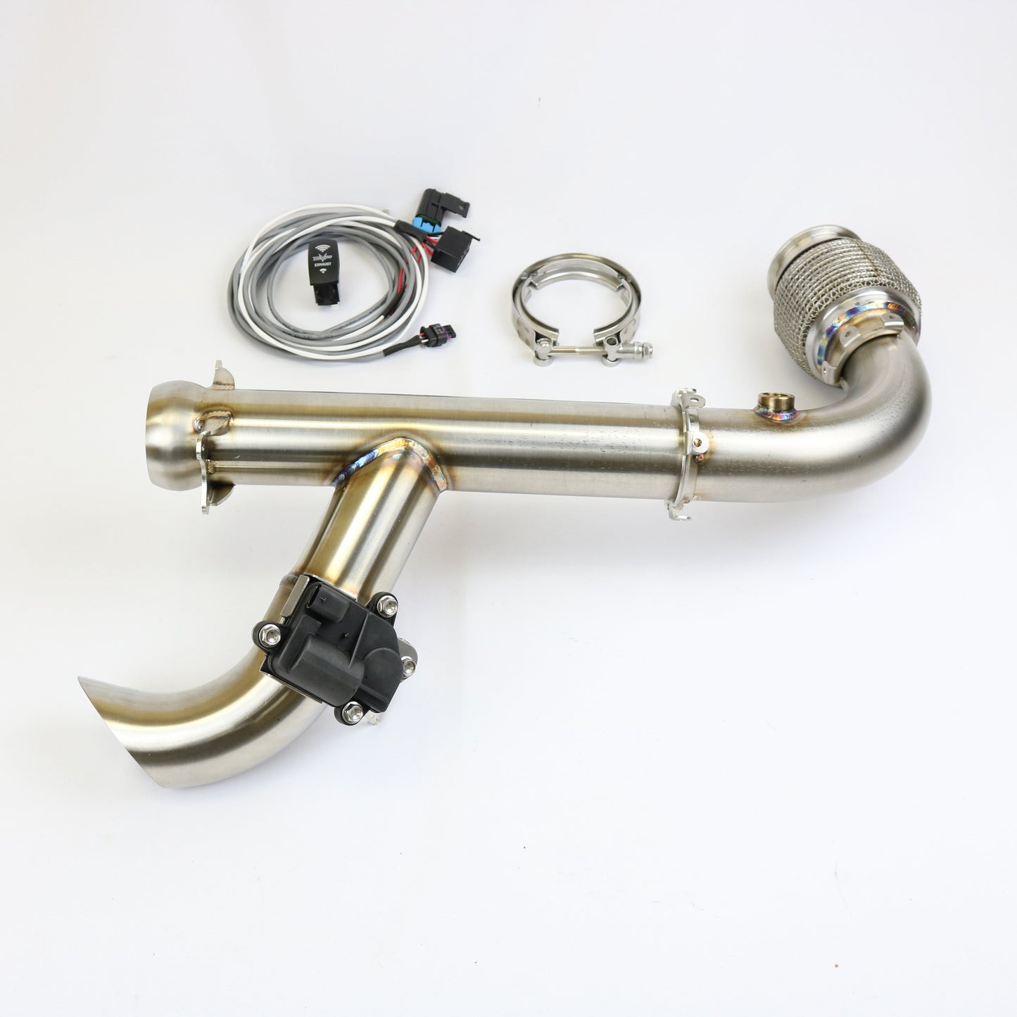 EVP Can-Am X3 "SHOCKER" Electric Side Dump Race Bypass Pipe