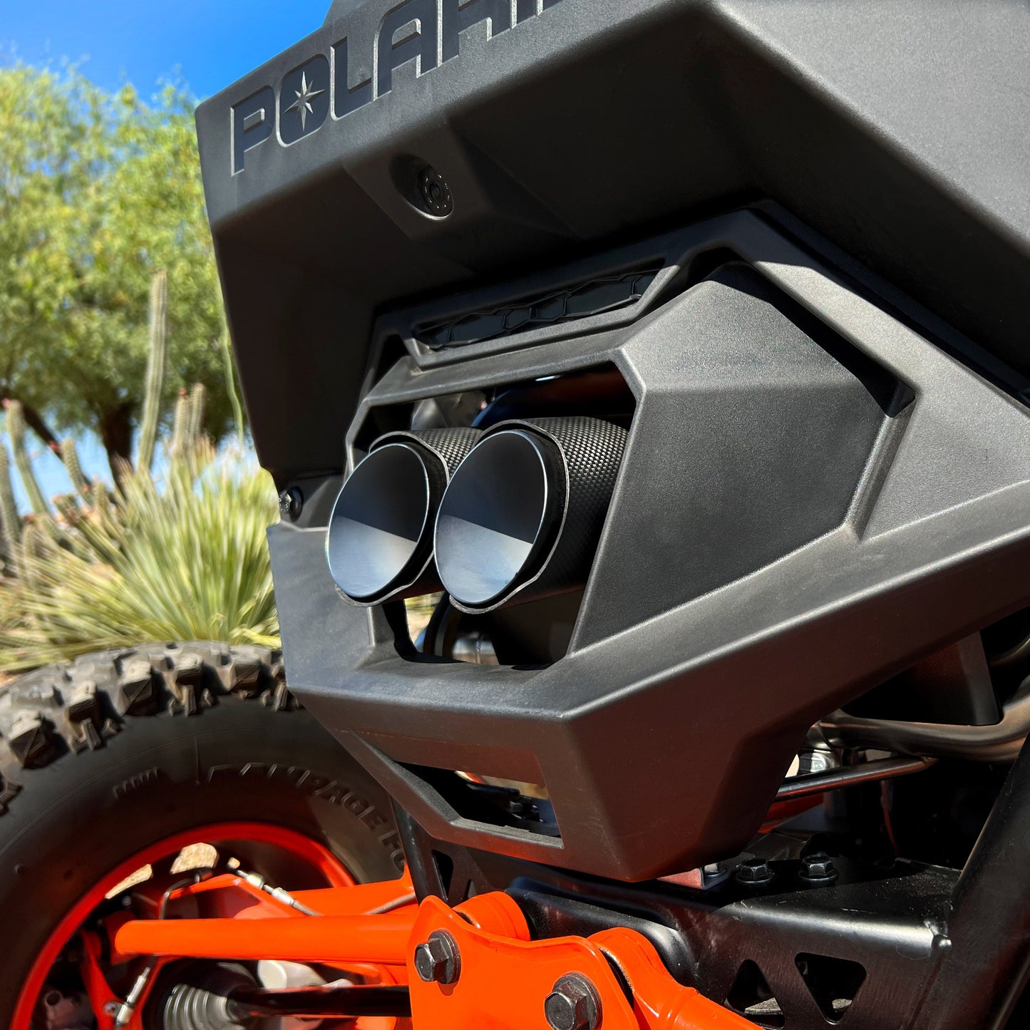 EVP Polaris RZR Pro R Magnum Twin-Exit Exhaust