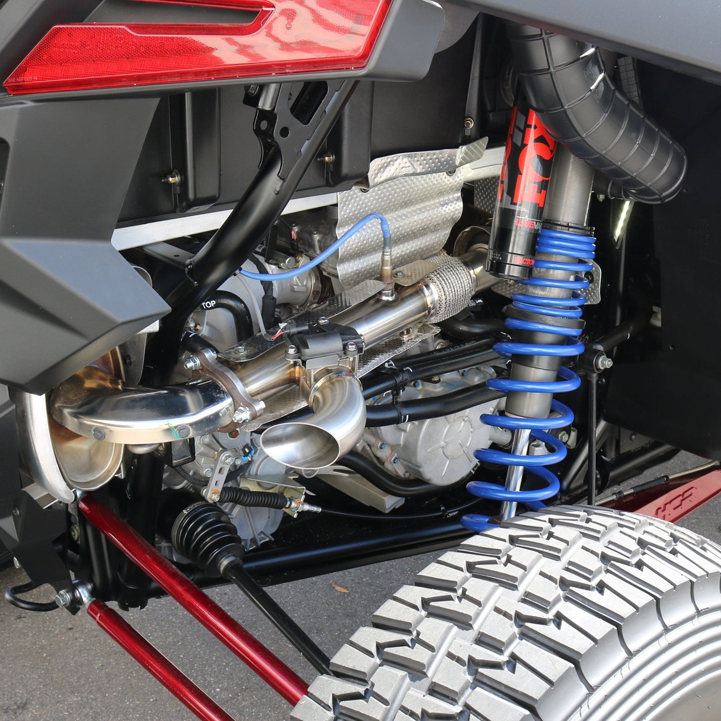 EVP Polaris RZR Turbo R & Pro XP Shocker Electric Cutout Exhaust