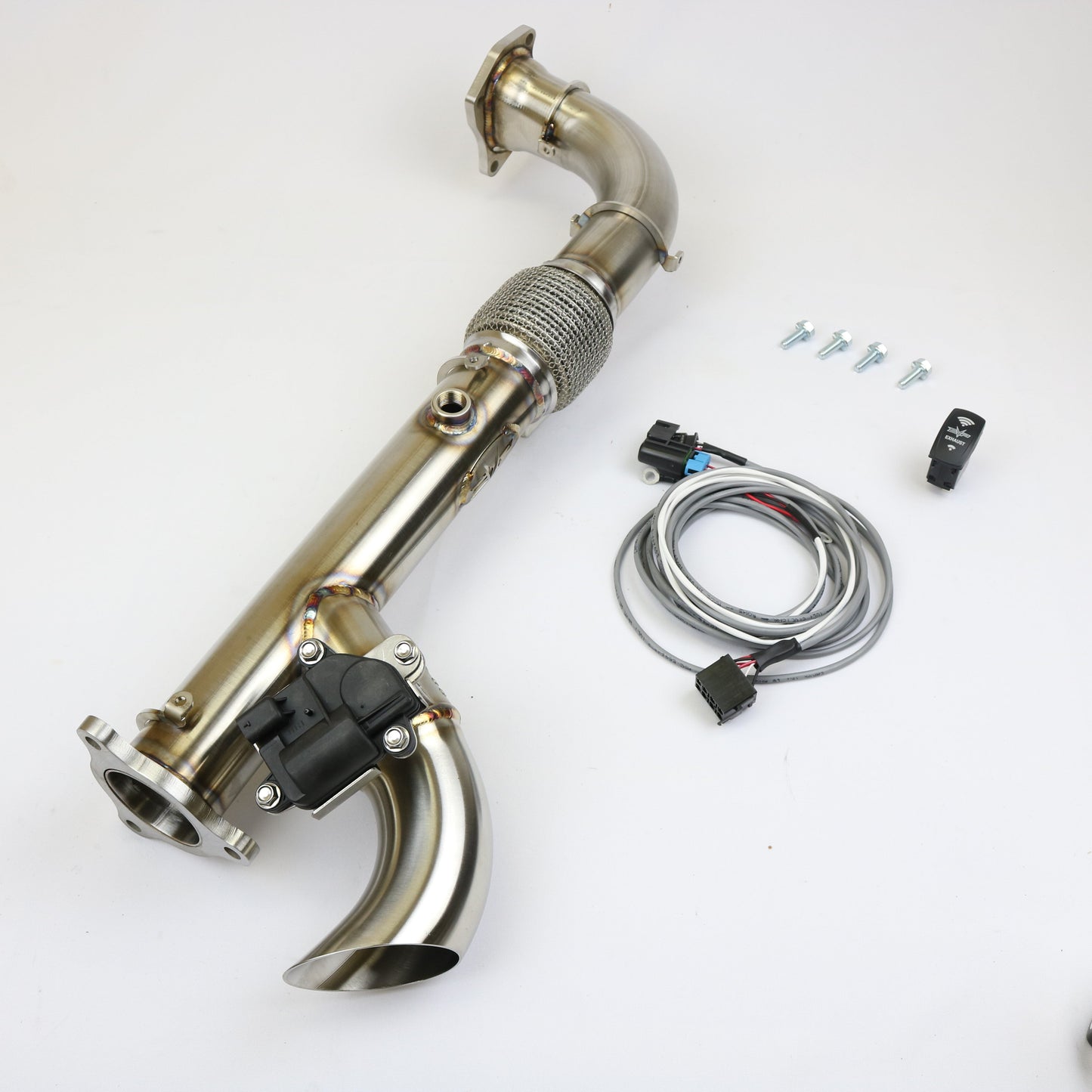 EVP Polaris RZR Turbo R & Pro XP Shocker Electric Cutout Exhaust