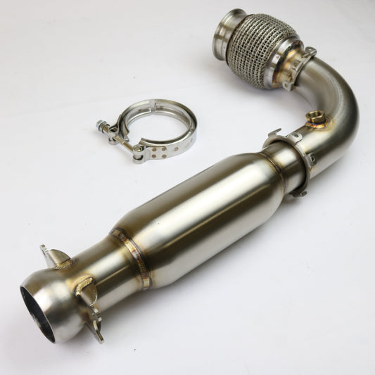 EVP Can-Am Maverick X3 Turbo Race Bypass Pipe With Bullet Muffler 2017-'23