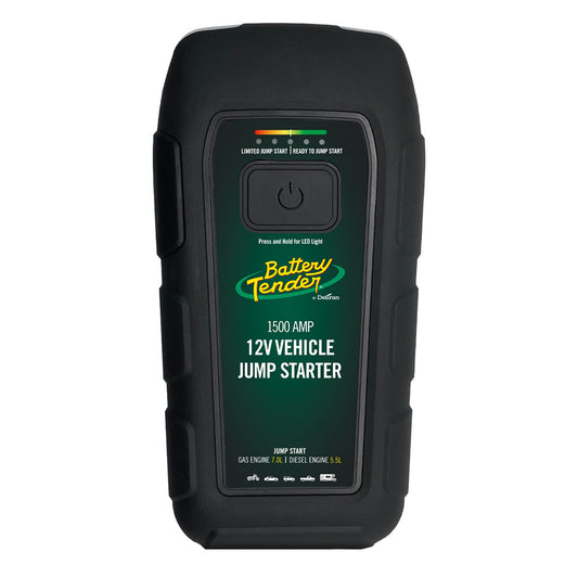 Battery Tender 1500A Jump Starter  12000mAh Power Bank 0302020WH
