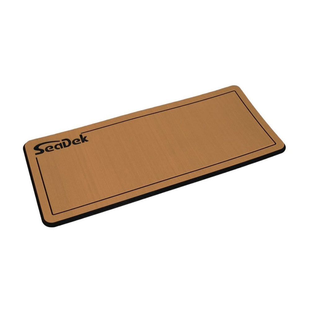 SeaDek 16 x 39 20mm Dual Density Large Helm Pad wSeaDek Logo  Brushed Texture  MochaBlack 4064mm x 9906mm x 20mm