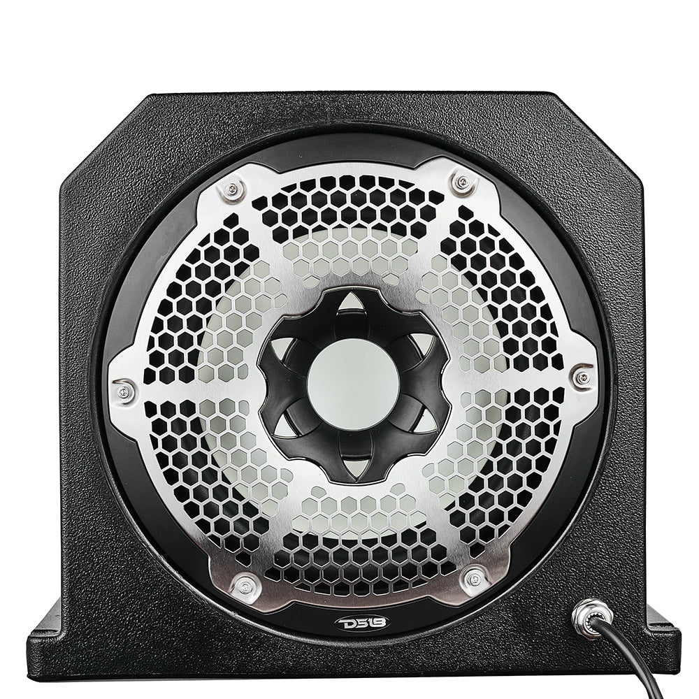 DS18 HYDRO 10 Marine Sub Box wRGB Lighting  Black NXL10SUBLDBK