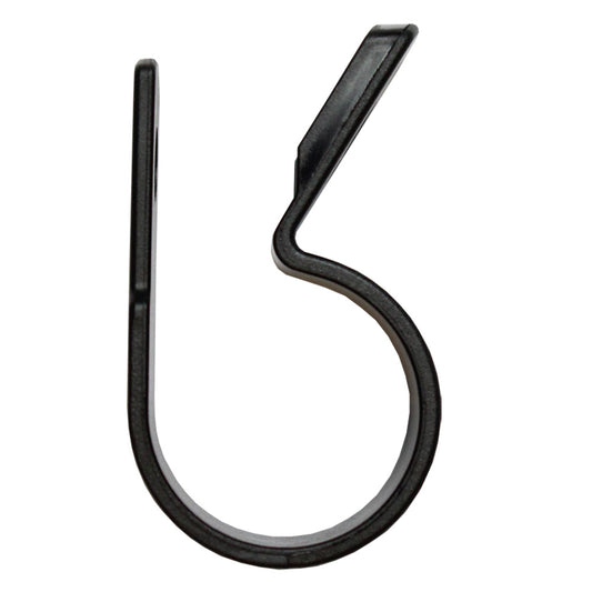 Pacer UV Resistant Nylon CClamps  12  Black  25 Pack BCCH0825BK