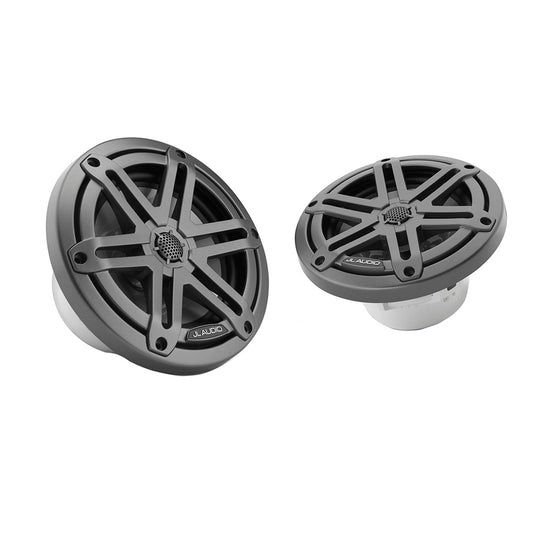 JL Audio M3 Series 65 Marine Coaxial Speakers wGrey Metallic Sport Grilles  M3650XSGm 0100306100