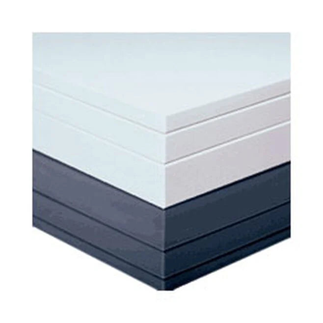 Marine Starboard plastic building material for boat service parts by 863 PowerSports, showing a close-up of the sturdy blue sheet.