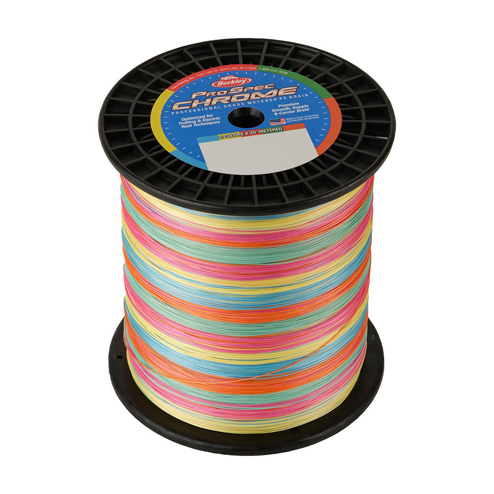 Berkley Prospec Chrome 5 x 20 Metered Braid  65lb  3500yd 1621892