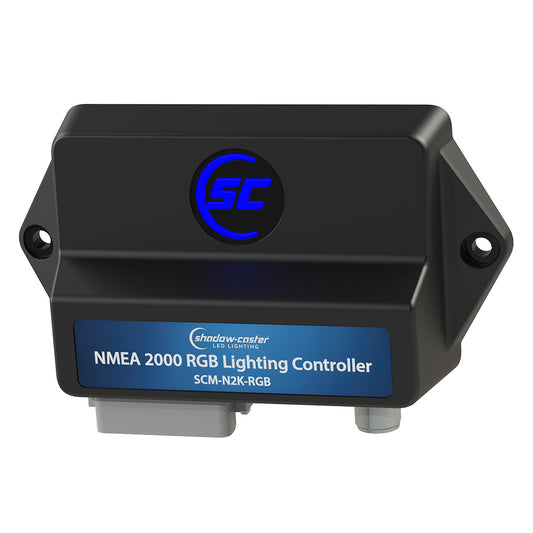 Shadow-Caster NMEA2000 Shadow-NET RGB Lighting Controller accessory with two color channels for marine LED lighting systems.