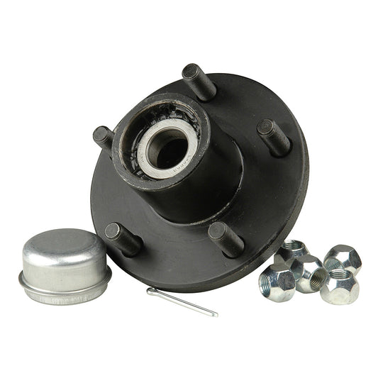 C.E. Smith hub kit with tapered spindle, 5x4 1/2 inch, includes 1.79-inch seal for trailer bearings and hub assembly.