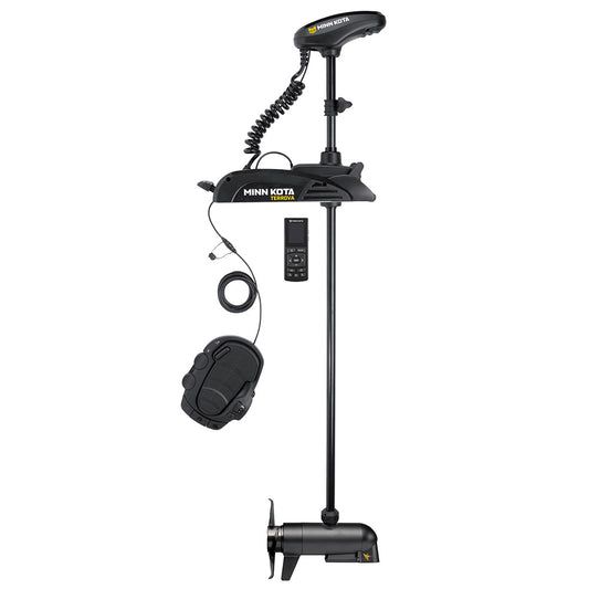 Minn Kota Terrova 80 trolling motor with 80lb thrust, 60-inch shaft, wireless remote, 24V system, suitable for fishing boats