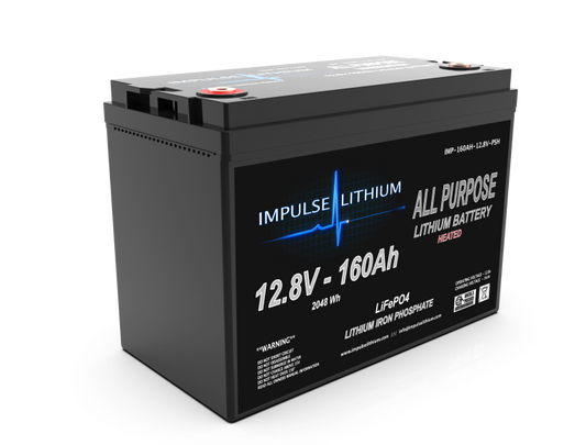 Impulse Lithium ALL PURPOSE Series Batteries - Bluetooth Monitoring