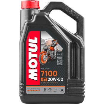 Motul - 7100 Synthetic Blend 4T Engine Oil -4L