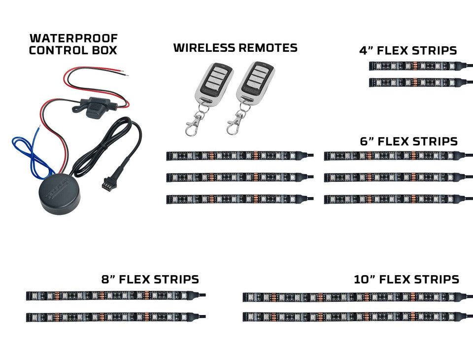 LEDGlow ATV Advanced Million Color LED Lighting Kit
