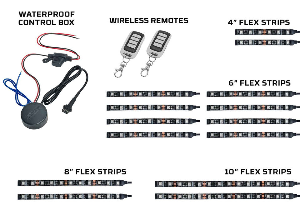 LEDGlow ATV Advanced Million Color LED Lighting Kit