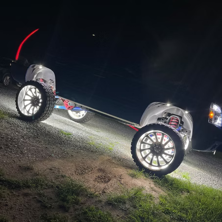Infinite Offroad (Truck/Jeep) White Single Color Wheel Ring Kit