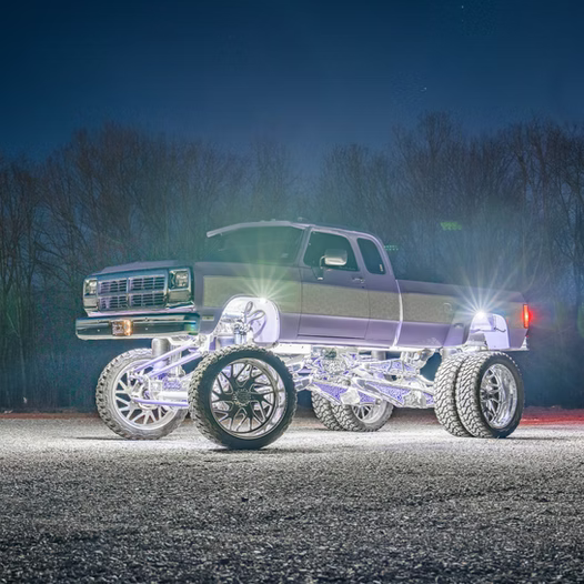 Infinite Offroad (Truck/Jeep) White Single Color Rock Light Kit