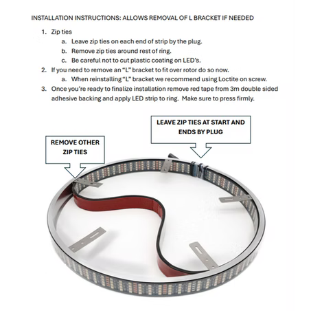 Infinite Offroad (Truck/Jeep) White Single Color Wheel Ring Kit