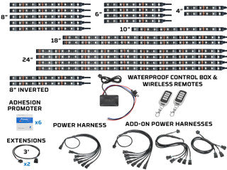 LEDGlow Can-Am Ryker Advanced Million Color LED Lighting Kit