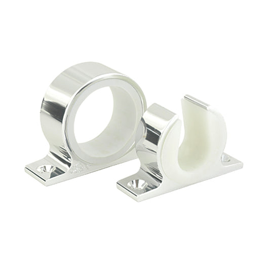 Lees Single Rod Rack Set  Bright Silver Finish MC70SL